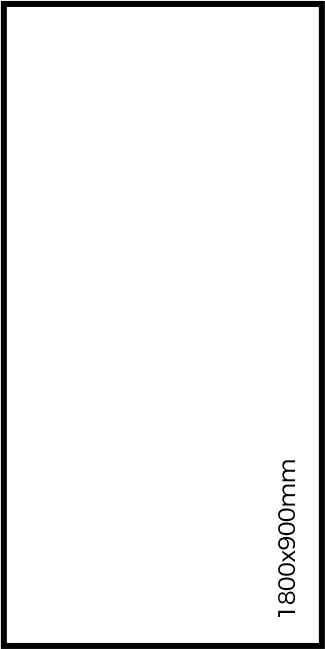 1800 × 900 × 10