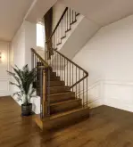 بلاط درج من خشب البلوط نافيا